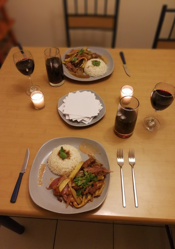 Una foto de Lomo saltado