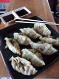 Gyozas de cerdo al vapor