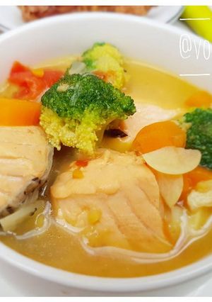 Foto resep Sup Ikan Salmon (no msg)
