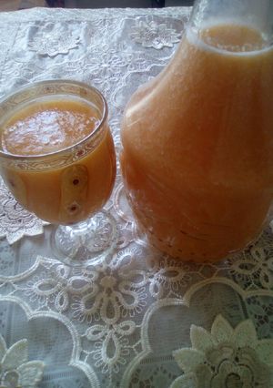 صورة لوصفة عصير المشمش