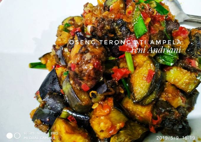 Resep Oseng Terong Ati Ampela Oleh Yeni Andriani Cookpad