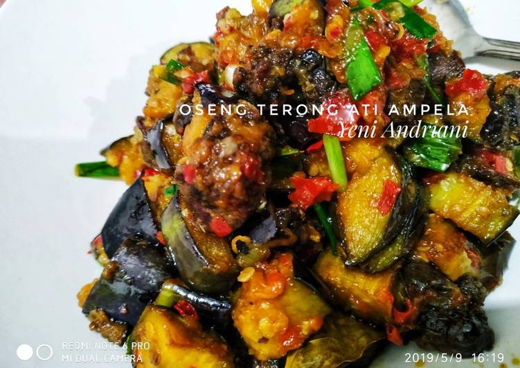 Oseng Terong Ati Ampela