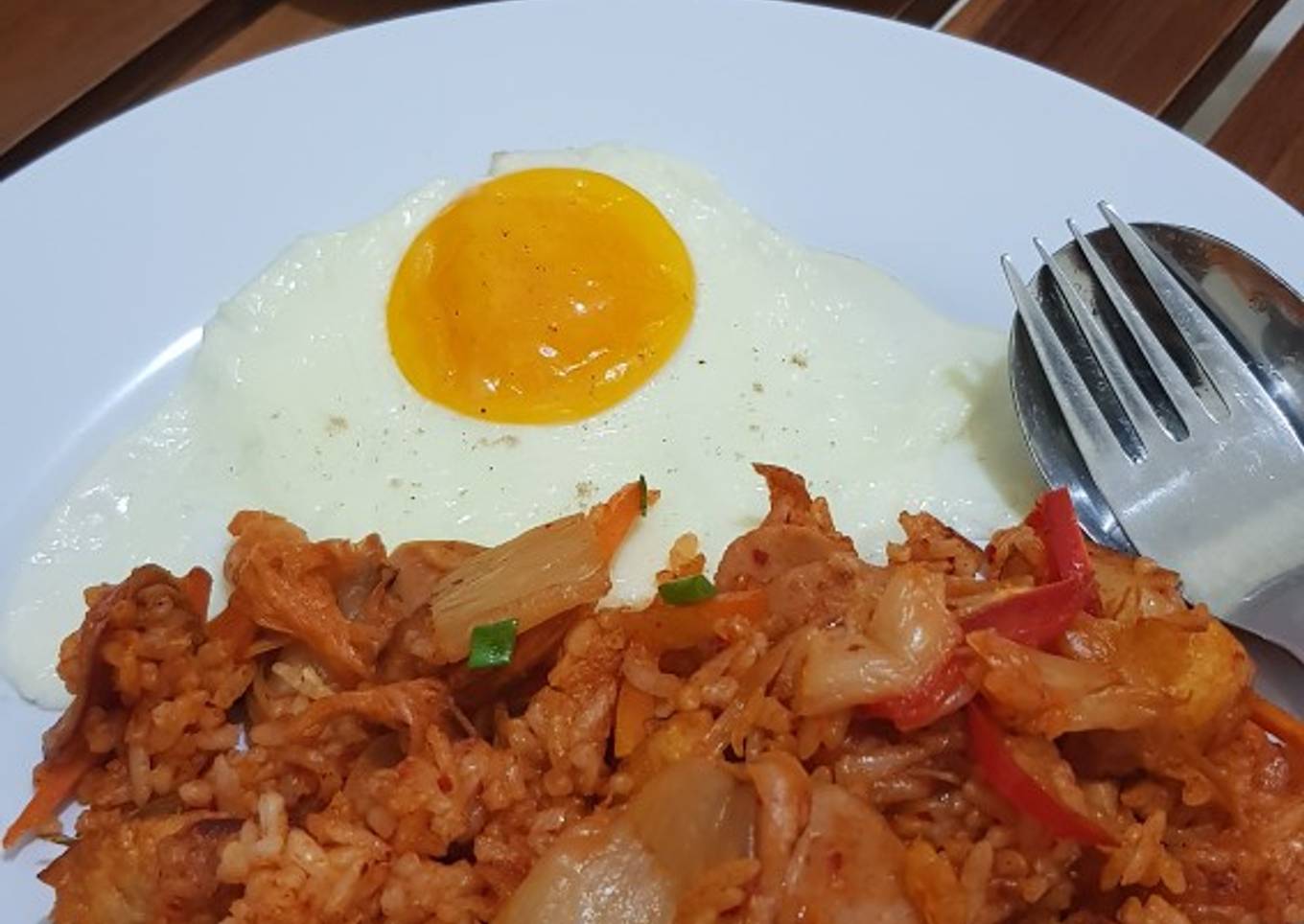 Nasi goreng kimchi