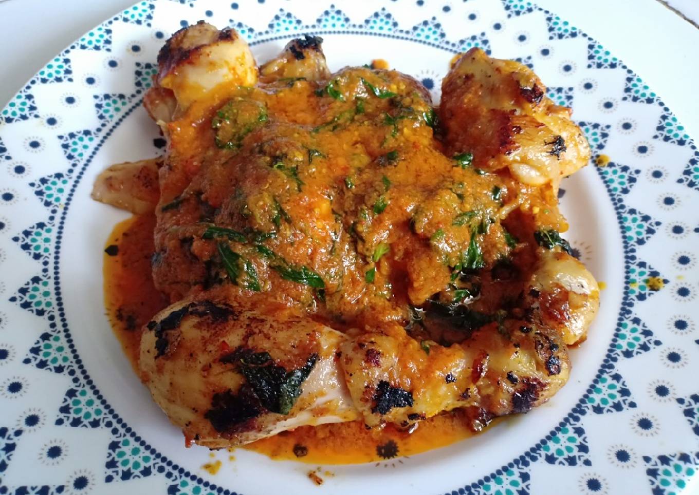 Ayam bakar rica kemangi