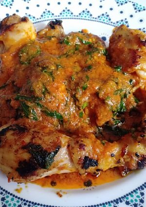 Foto resep Ayam bakar rica kemangi