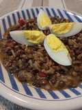Lentejas con arroz