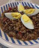 Lentejas con arroz