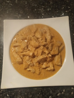 Una foto de Atún al curry