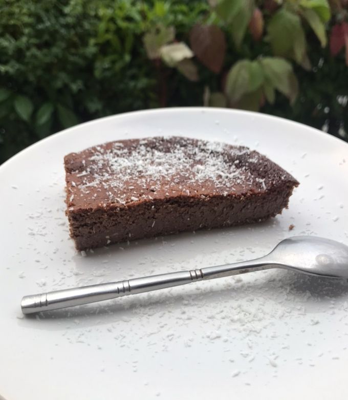 Une photo de Fondant/mousse en au chocolat