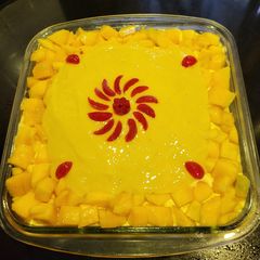 Mango Tres leches Cake A picture of Mango Tres leches Cake.