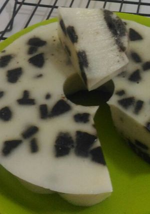 Foto resep Puding susu oreo