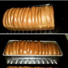รูปของ Roti sisir lembut coklat mocca