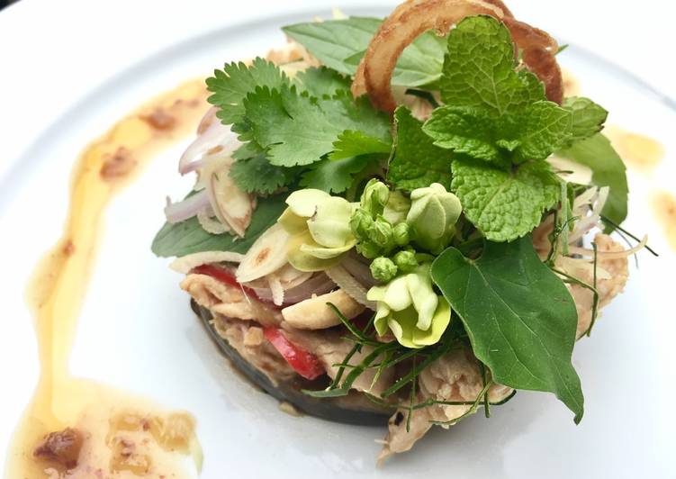 Recipe of Yummy Thai Aubergine Salad