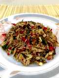 Tongkol suwir kecombrang