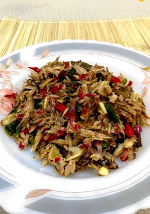 Foto resep Tongkol suwir kecombrang