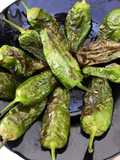 Pimientos fritos sin aceite