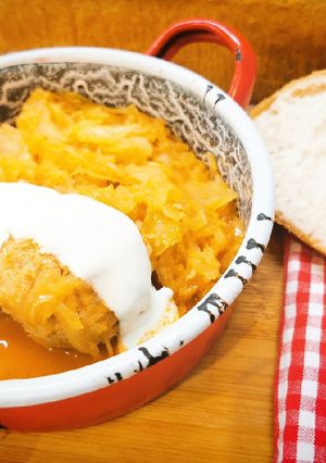 Töltött káposzta recept fotója