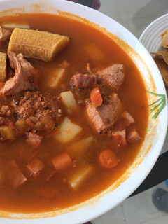 Una foto de Caldo de Lentejas
