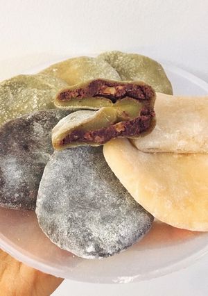 Hình của món Mochi (bánh nếp) :)).