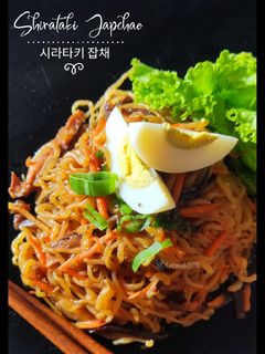 Foto resep Shirataki Japchae.............. (시라타키 잡채)