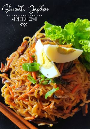 Foto resep Shirataki Japchae.............. (시라타키 잡채)