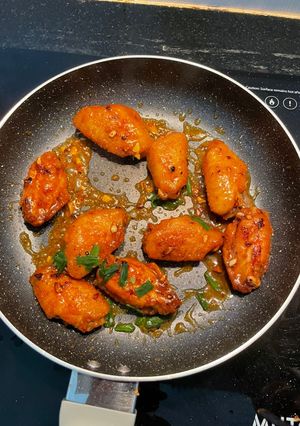 Hình của món Cánh gà chiên nước mắm.
