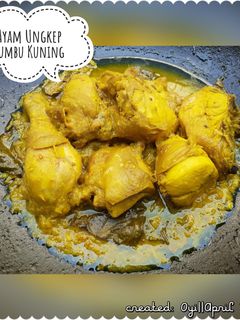Foto resep Ayam Ungkep Bumbu Kuning