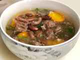 Sup daging kacang merah