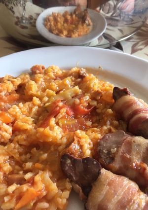 Rizses káposztás lecsó recept fotója