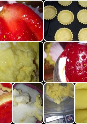 صورة لوصفة تارتولات بذوق الفراولة 🍓