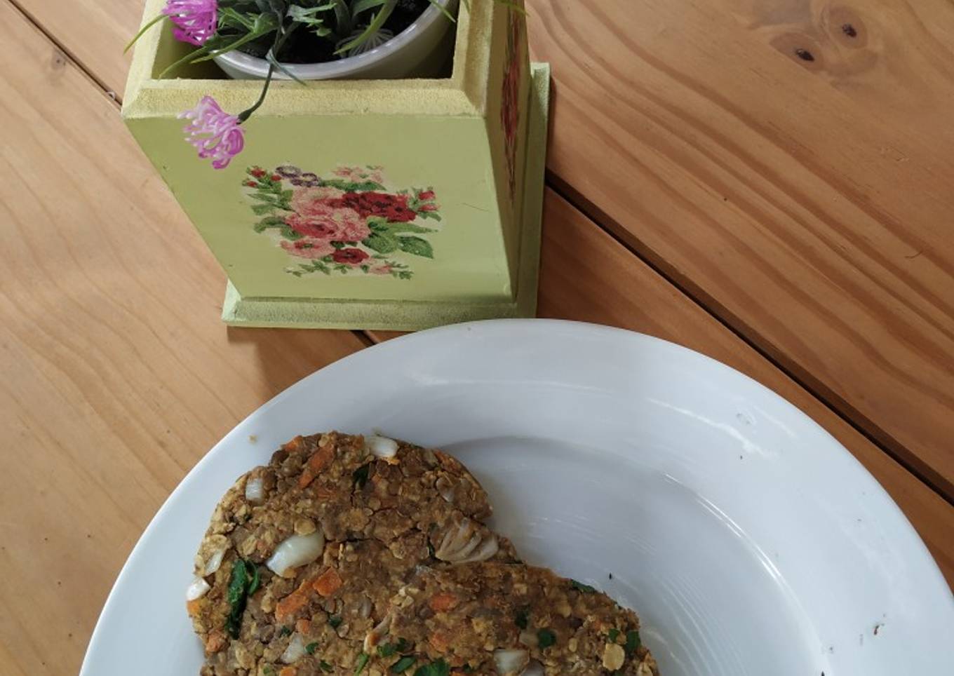 Hamburguesas de lentejas