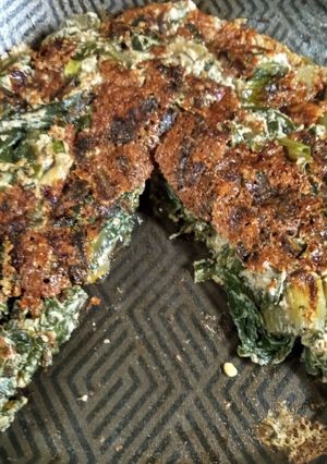 Una foto de Tortilla de acelga