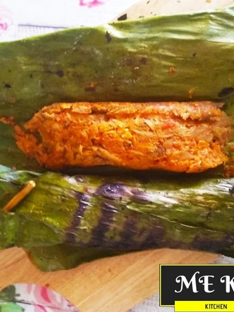 Cara Simple Membuat Resep  Pepes Tongkol Mangga Muda yang Menggugah Selera, Lezat