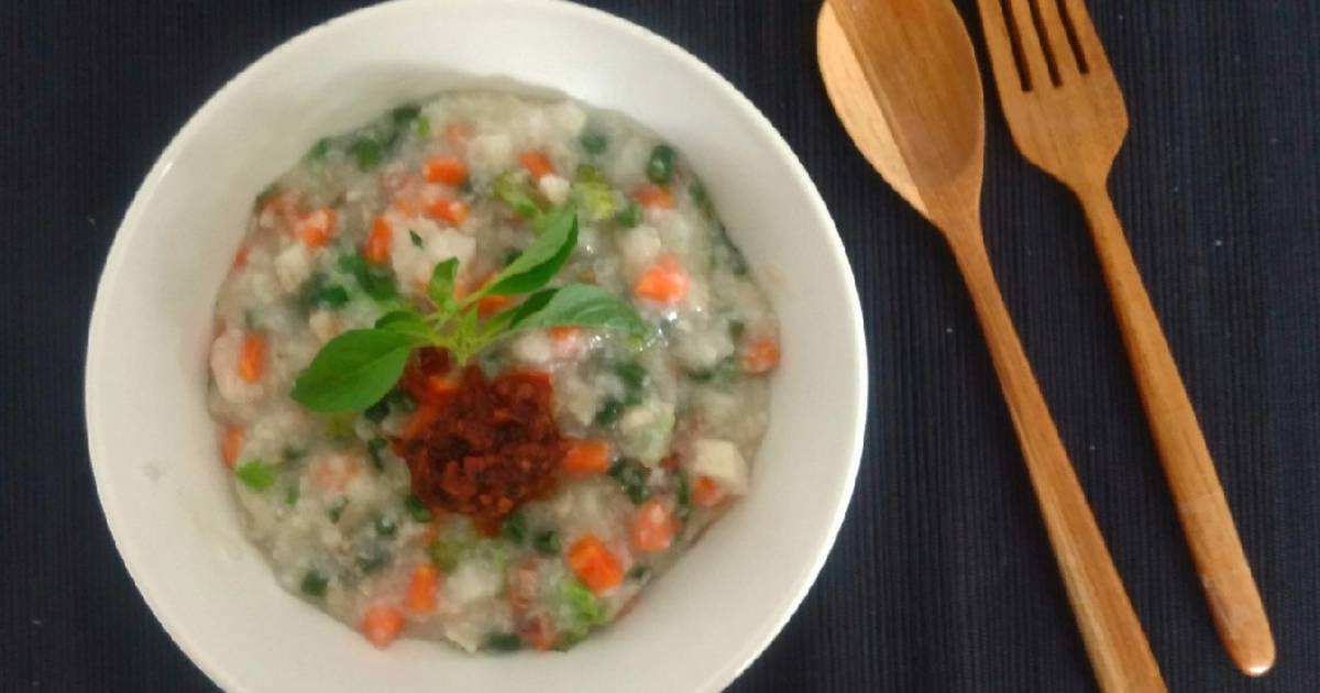 Resep Bubur Sayur Ala Bubur Manado Oleh Ria Mamanya Tata Cookpad