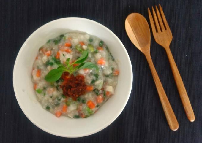 Resep Bubur Sayur ala Bubur Manado Anti Gagal