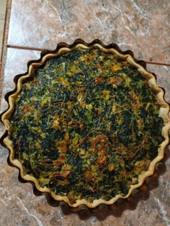 Una foto de Tarta de Verdura con Pollo