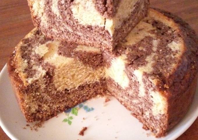 Recipe of Quick Chocolate and rose zebra cake
