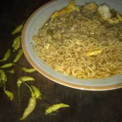 รูปของ Mie Telur Rebus