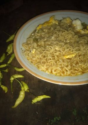 Foto resep Mie Telur Rebus