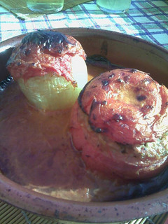 Una foto de Verduras rellenas al horno