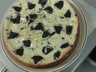 Oreo cookie cheesecake