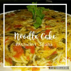 Noodle cake A picture of Noodle cake.