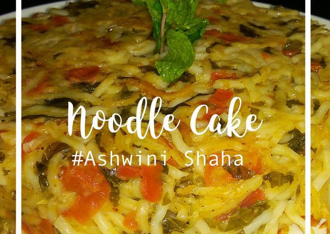 Recipe of Ultimate Noodle cake