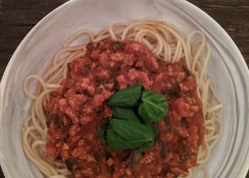 Easiest Way to Make Yummy Spaghetti Bolognese