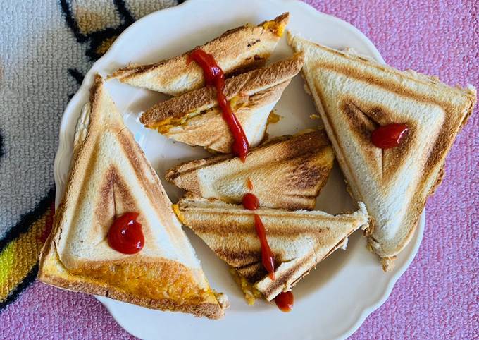 Pav bhaji sandwich