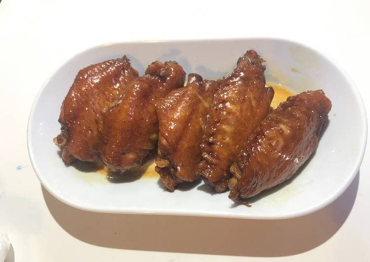 Sweet soy sauce chicken wings