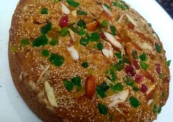 Gulkand cake