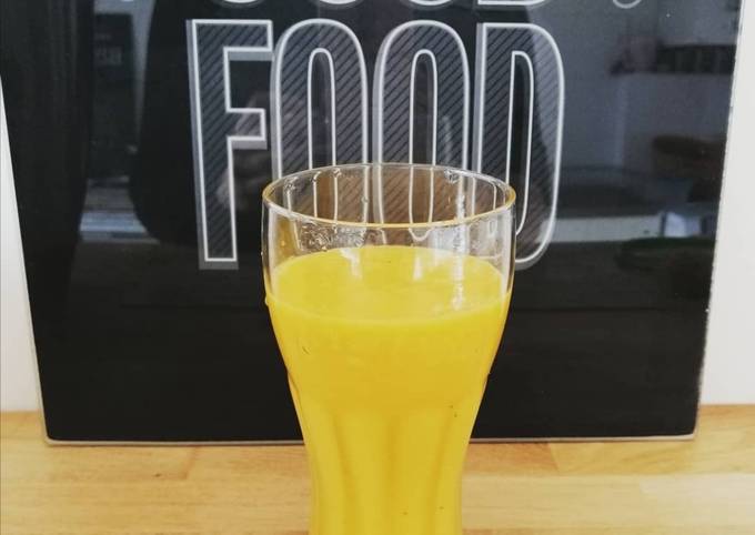 Smoothie mangue banane