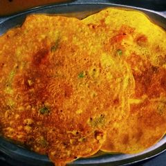 A picture of Paneer Besan Chilla.