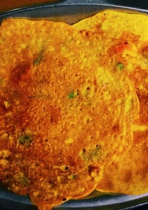 A picture of Paneer Besan Chilla.